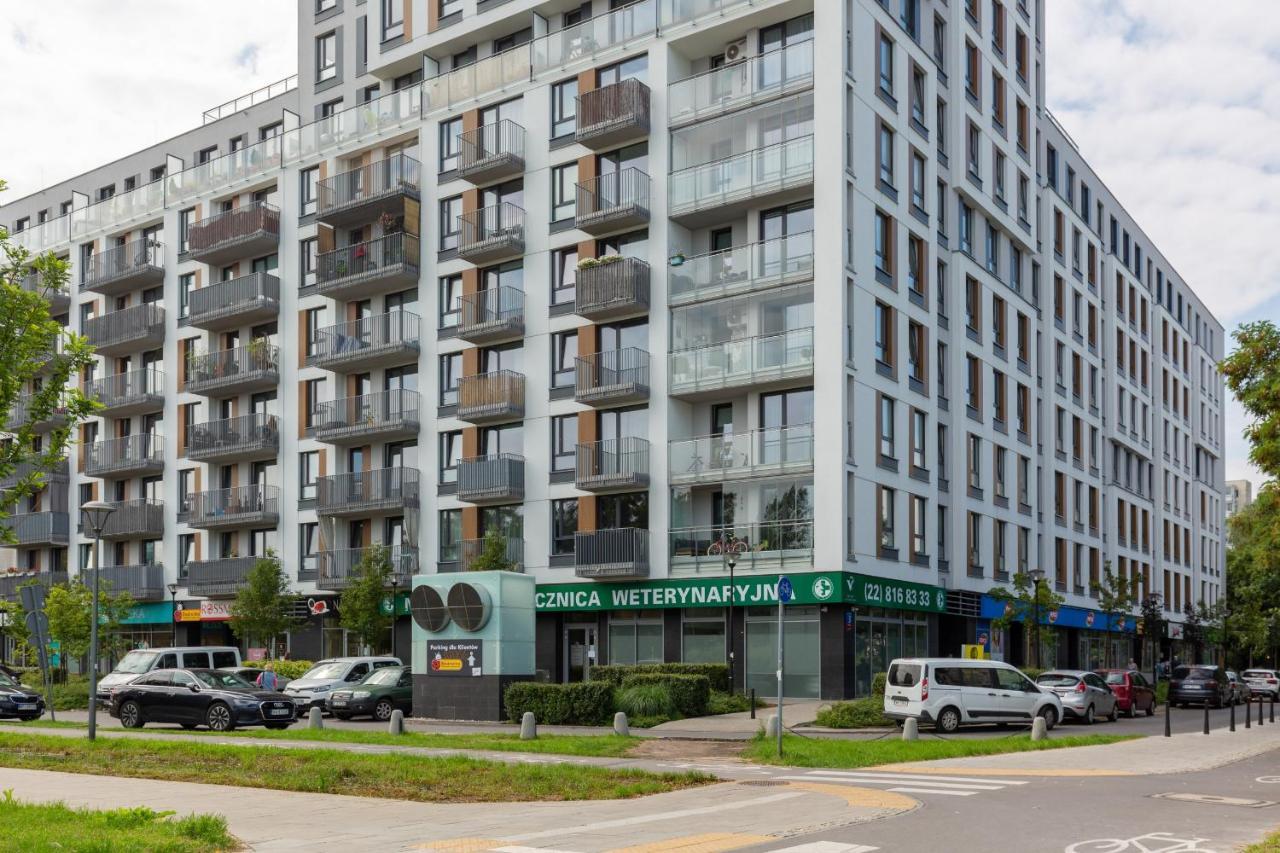Warsaw Ursynow Apartment With Balcony By Noclegi Renters Exteriör bild