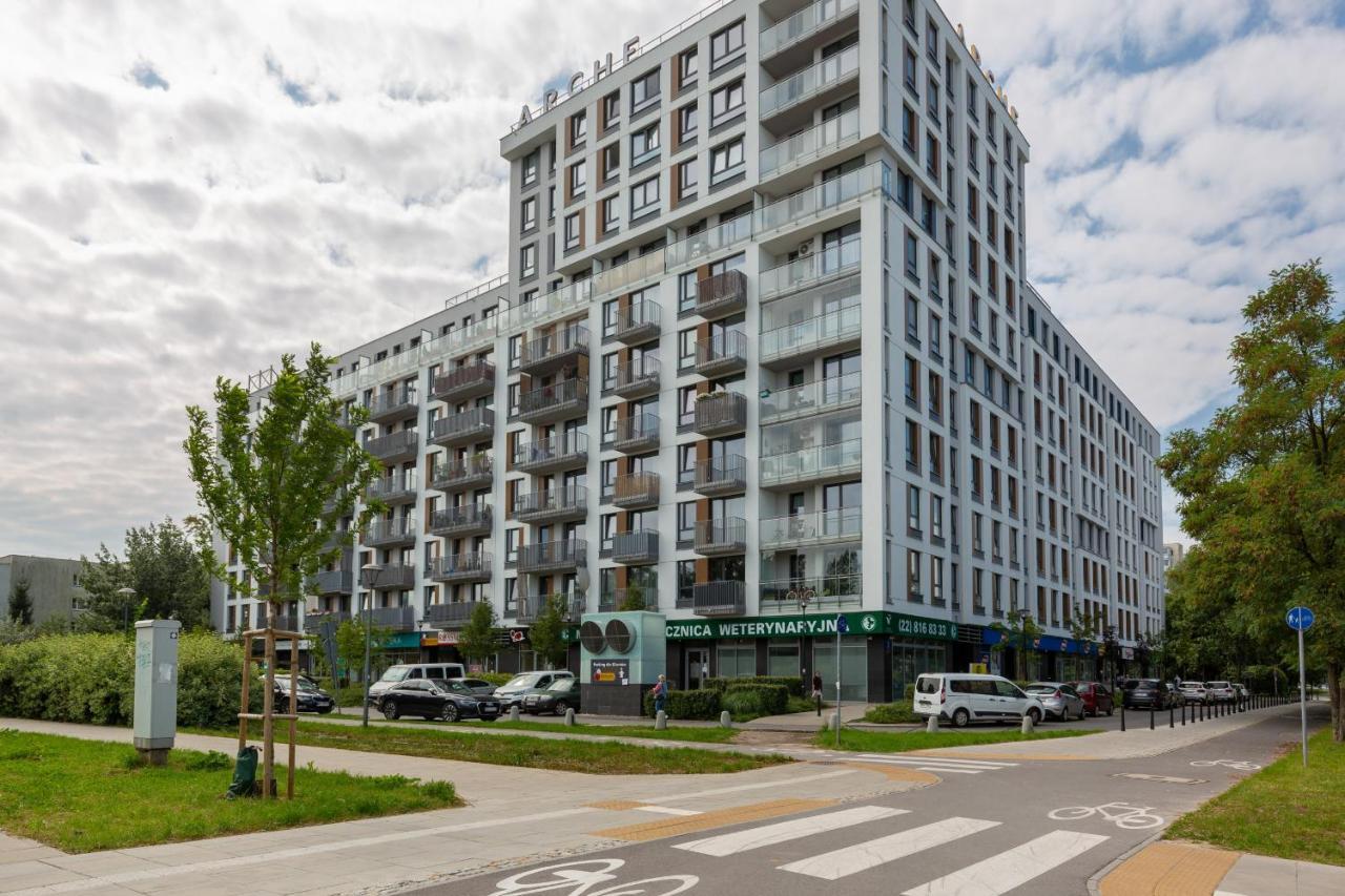 Warsaw Ursynow Apartment With Balcony By Noclegi Renters Exteriör bild